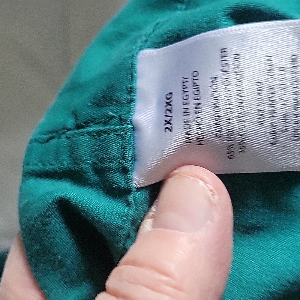 Green Scrub pants
